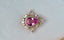 Padparadscha Sapphire Pear-Shaped Custom Pendant