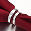 18k White Gold Couples' Rings - Amore