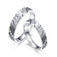 18k White Gold Couples' Rings with Diamonds - Concordia