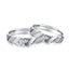 18k White Gold Couples' Rings with Diamonds - Concordia