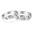 18k White Gold Couples' Rings - Concordia