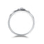 18k White Gold Couples' Rings - Concordia