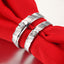 18k White Gold Couples' Rings - Concordia