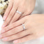 18k Gold Couples' Rings - Lucida