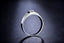 18k White and Yellow Gold Men's Ring - Polished Square Set