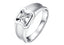 18k White and Yellow Gold Men's Ring - Valor