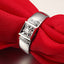 18k White and Yellow Gold Men's Ring - Side Accents