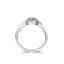 18k White and Yellow Gold Men's Ring - Matte