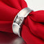 18k White and Yellow Gold Men's Ring - Matte