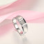 18k White and Yellow Gold Men's Ring - Matte