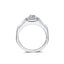 18k White and Yellow Gold Men's Ring - Brushed