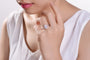 Classic Pear-Shaped Diamond Halo Setting Engagement Ring