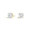 4-Prong Round Lab Grown Brilliant Diamond Stud Earrings