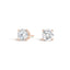 4-Prong Round Lab Grown Brilliant Diamond Stud Earrings